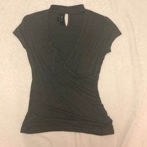 3 for $15 Green Wrap Front Top
